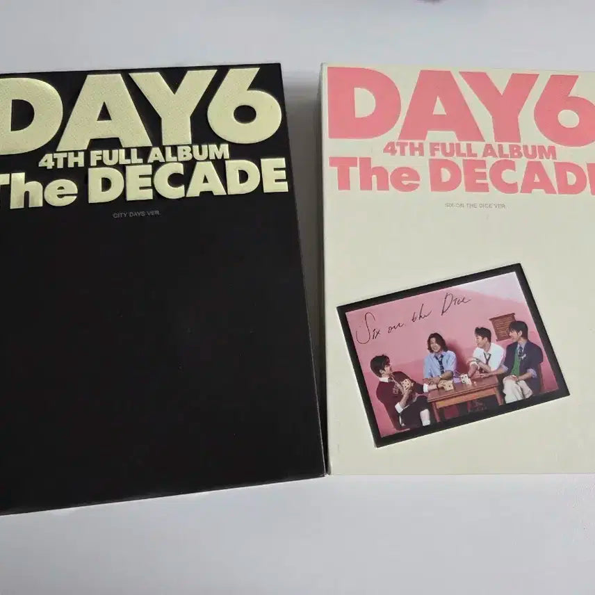 데이식스 더데케이드 앨범 시티,다이스버전 일괄