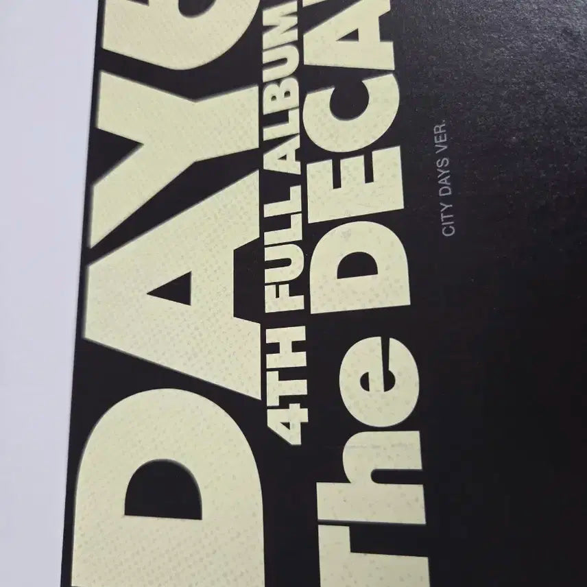 데이식스 더데케이드 앨범 시티,다이스버전 일괄