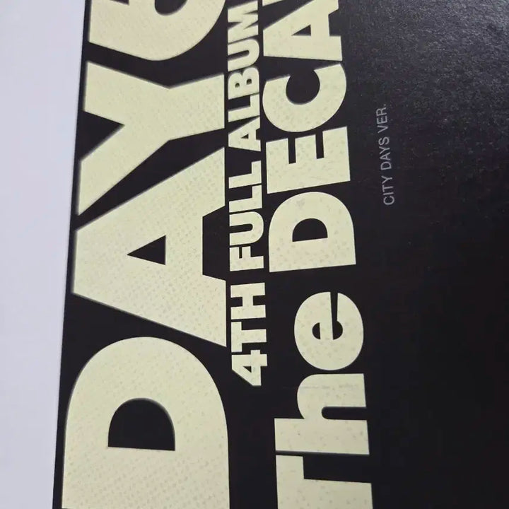 데이식스 더데케이드 앨범 시티,다이스버전 일괄