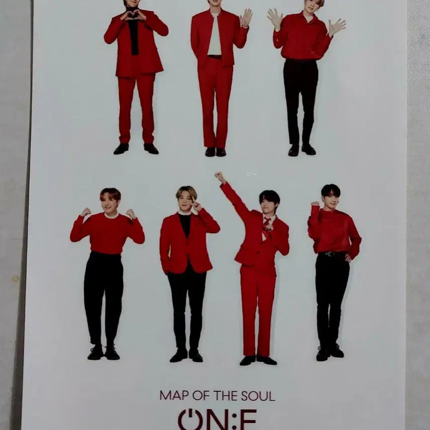 방탄소년단 맵오브더솔 ON:E 포토 스티커