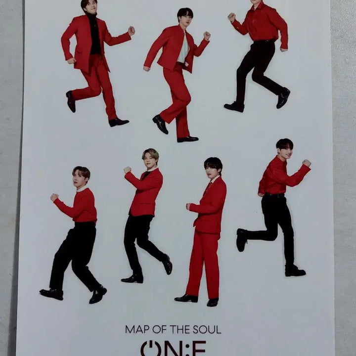 방탄소년단 맵오브더솔 ON:E 포토 스티커