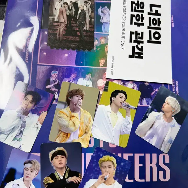 방탄소년단 movie week 화양연화 특전 슬로건 포스터 포카 티켓