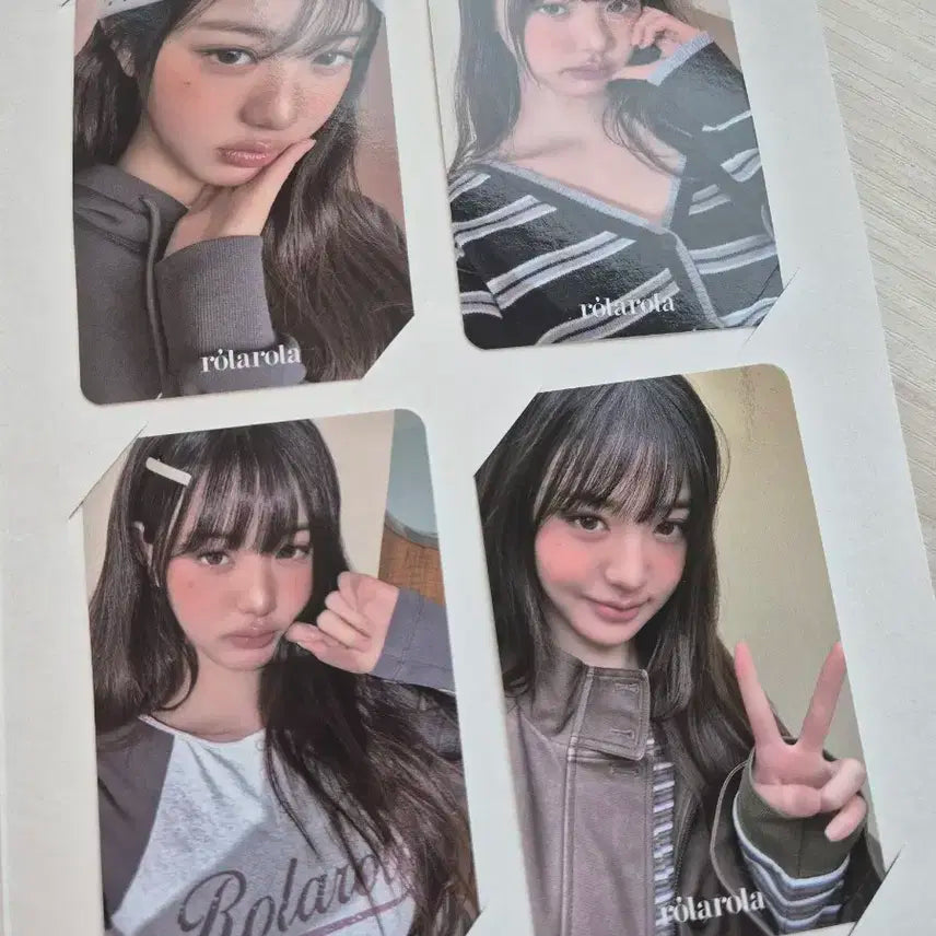 로라로라 장원영 2025년 가을 포토카드