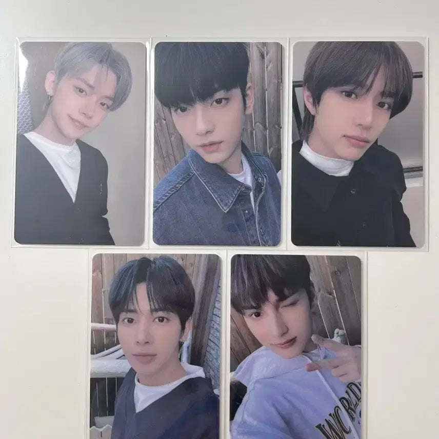 일괄) 투바투 지비지비 떨차 사웨 2차 럭드 연준수빈범규태현휴닝