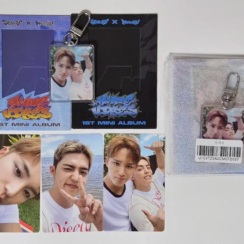 (새상품)세븐틴 에스쿱스x민규  HYPE VIBES 앨범 및 특전 풀세트