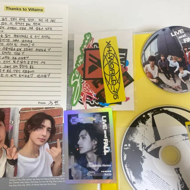 엑스디너리 히어로즈 Live and Fall 앨범 풀셋 럽앤폴
