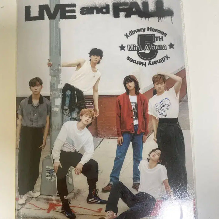 엑스디너리 히어로즈 Live and Fall 앨범 풀셋 럽앤폴