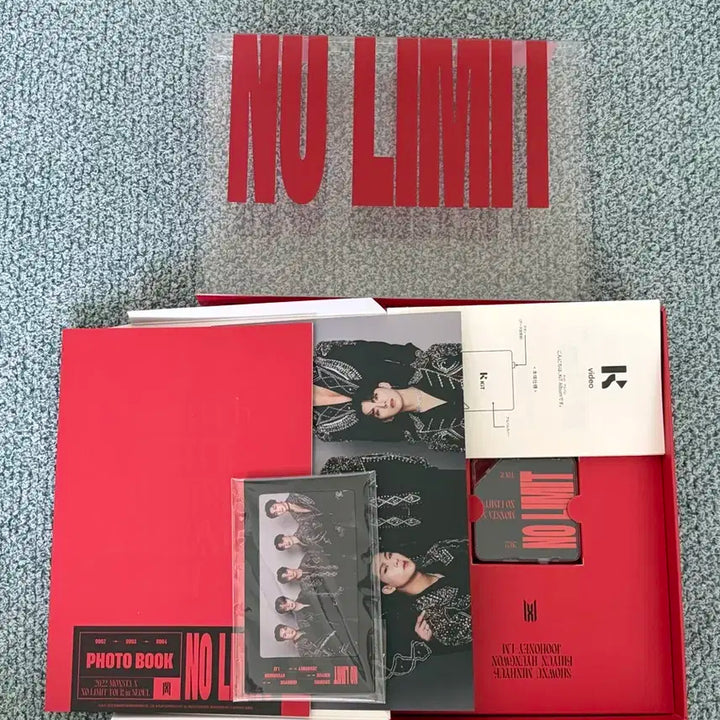 몬스타엑스 NO LIMIT 앨범 키트