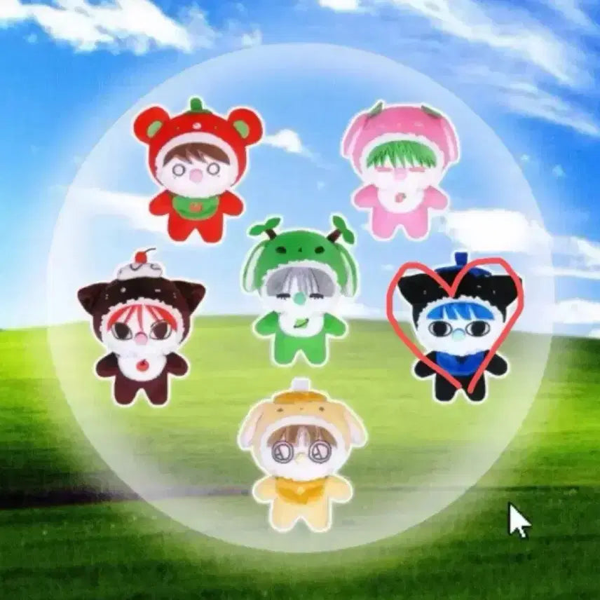 선착 특전 최저가) 보넥도 신선한옆집 고한태 태산 10cm 속성 인형