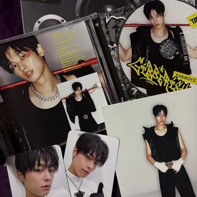 더보이즈 일본 앨범 Gibberish  초회한정 주연 풀세트