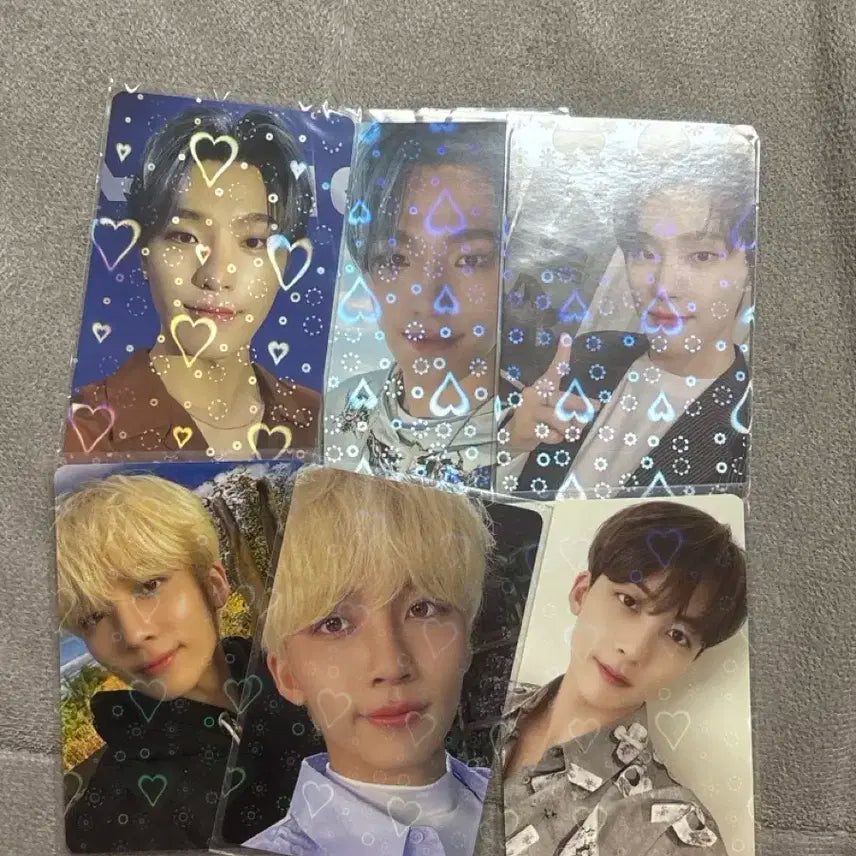 세븐틴 디아이콘 디노 정한 포카 일괄 6장