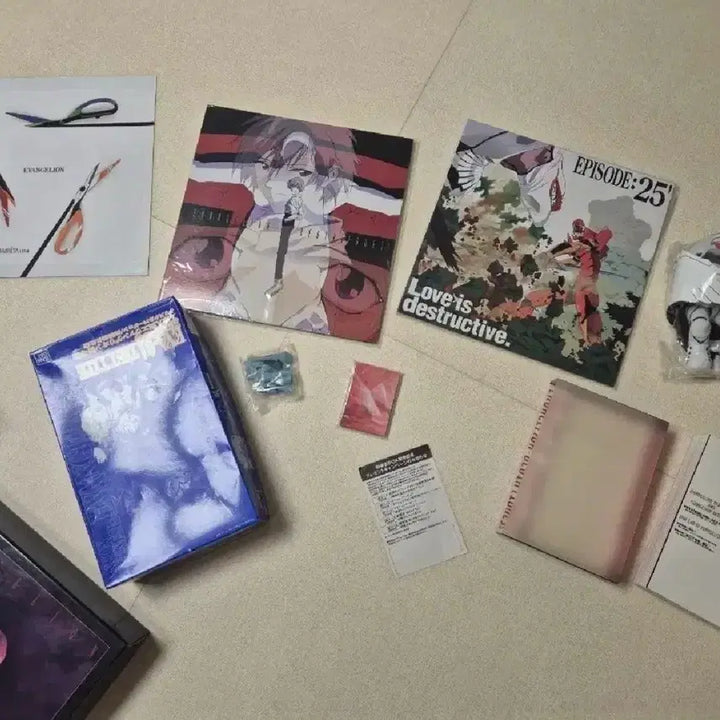 새제품 한정판) 엔드 오브 에반게리온 극장판 LD 레이저 디스크 박스셋