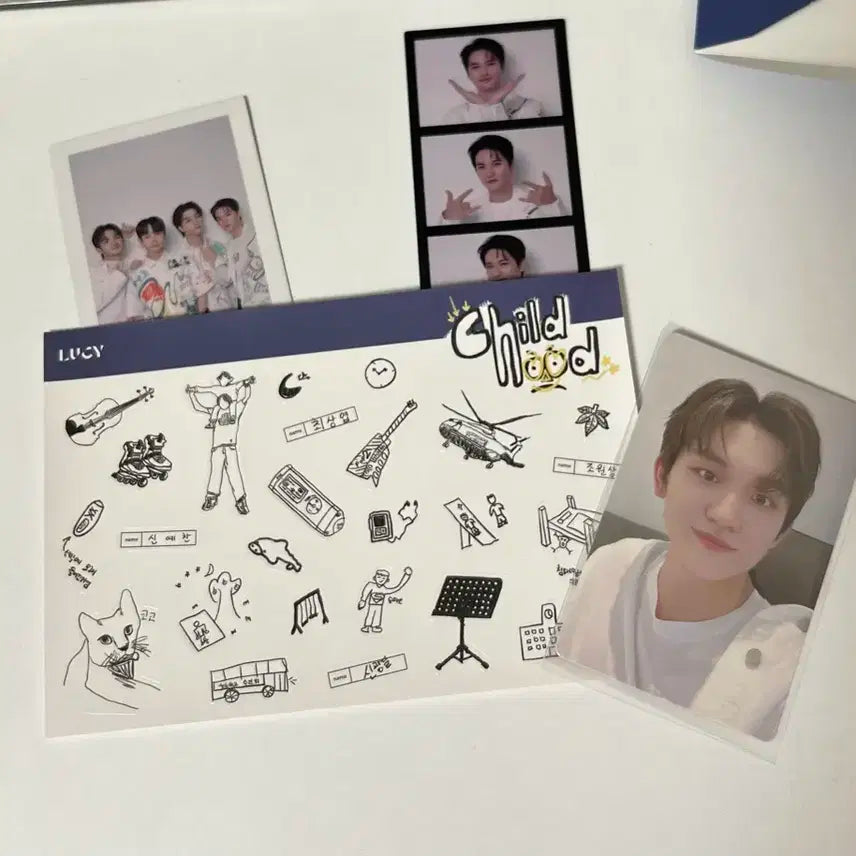 루시 차일드후드 싸인 앨범