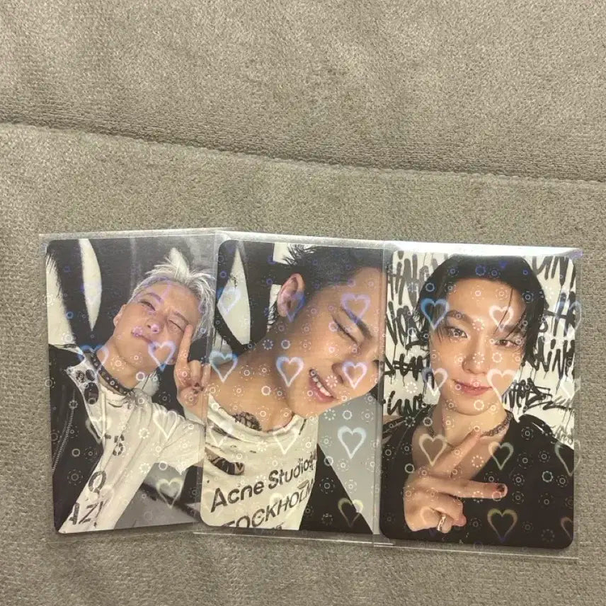 세븐틴 해피벌스데이 캐럿반 포카 3장일괄