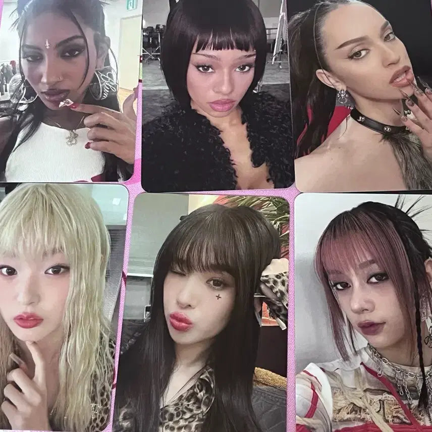 캣츠아이 gnarly 공방 포카 포토카드