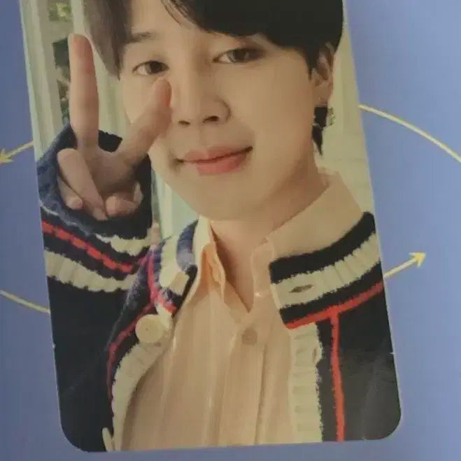 방탄소년단 21메모리즈 블루레이 지민 포카