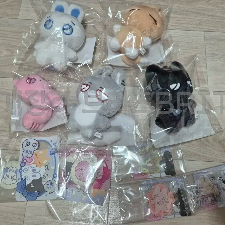 플레이브 비공식 솜인형 말랑플브 특전포함 일괄판매