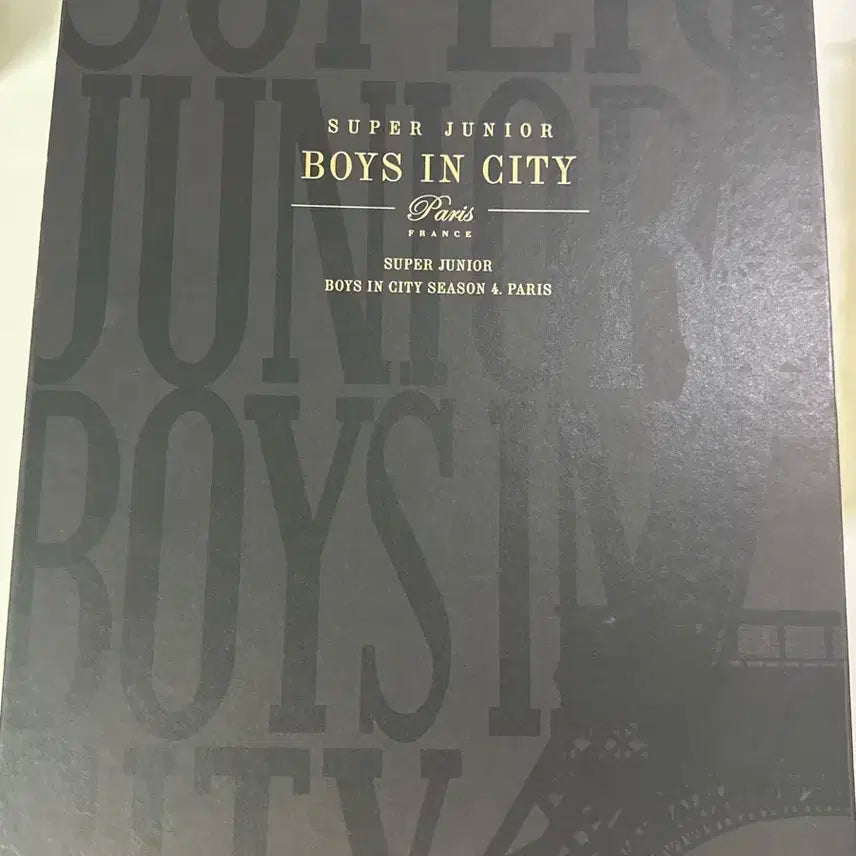 슈퍼주니어 boys in city 초회한정판