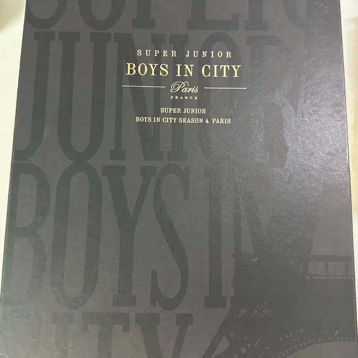 슈퍼주니어 boys in city 초회한정판