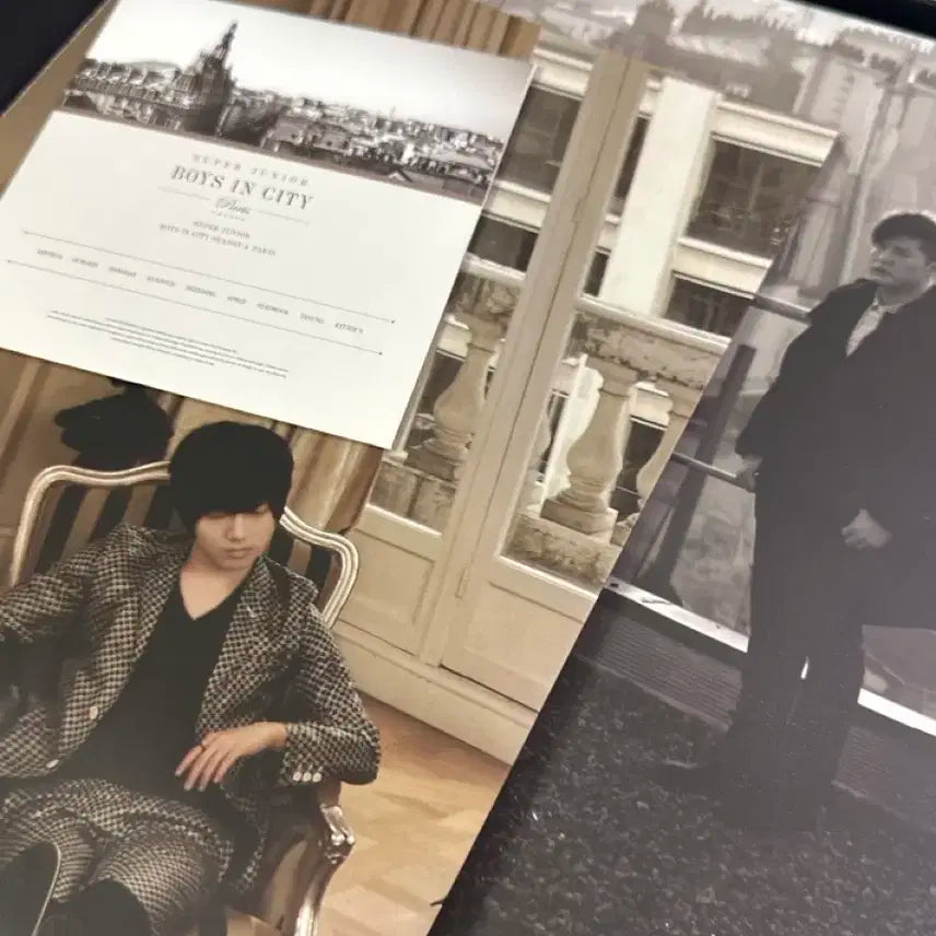 슈퍼주니어 boys in city 초회한정판
