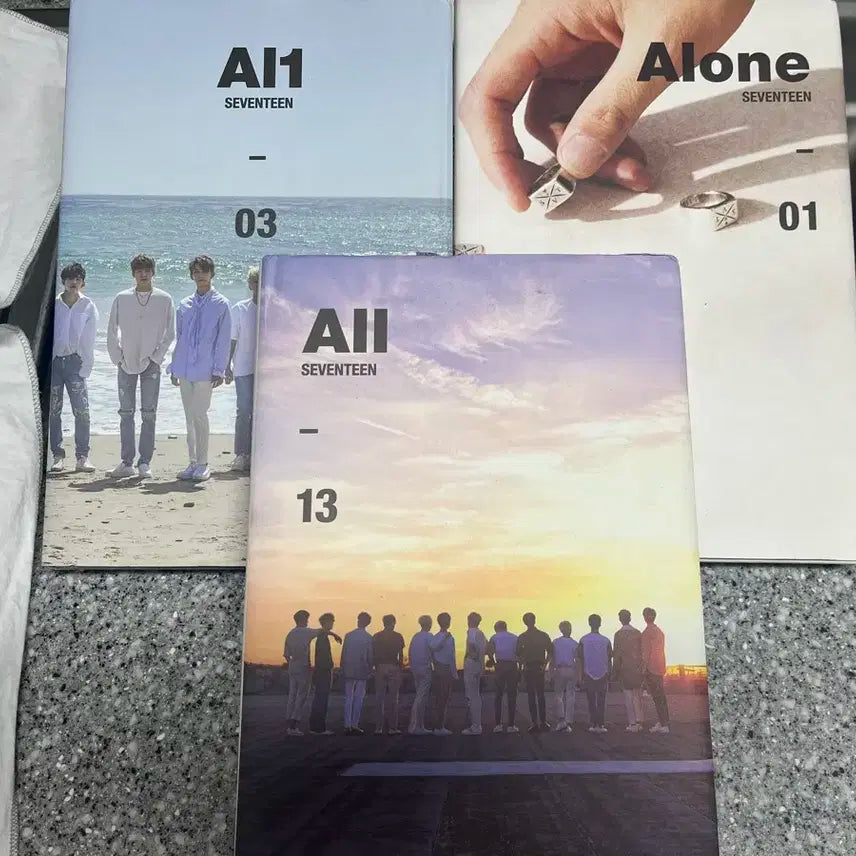 세븐틴 미니 4집 앨범 세트