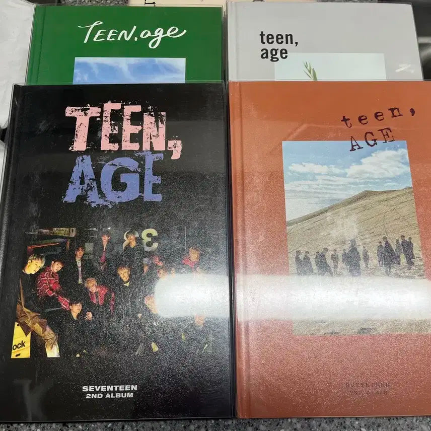 세븐틴 정규2집 TEEN,AGE 앨범 (4종)