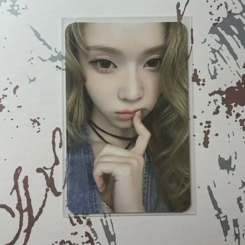 에스파 윈터 4주년 포카 양도 리치맨 싸인 미개봉 앨범 카리나 케타포