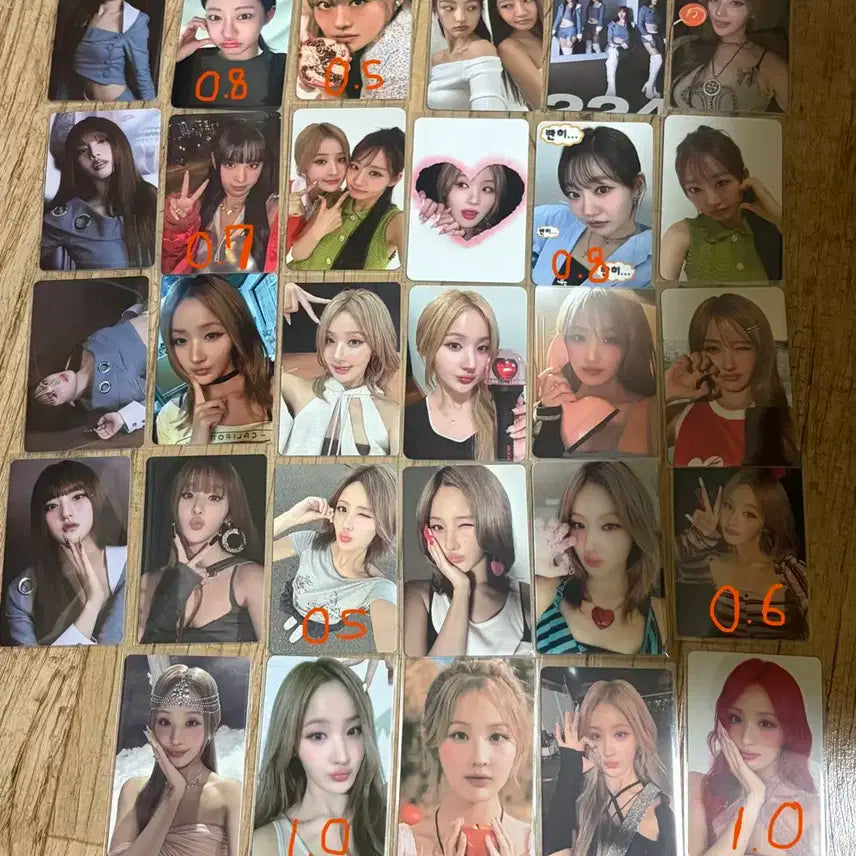 키스오브라이프 피프티피프티  포카 양도 미공포 앨포 특전