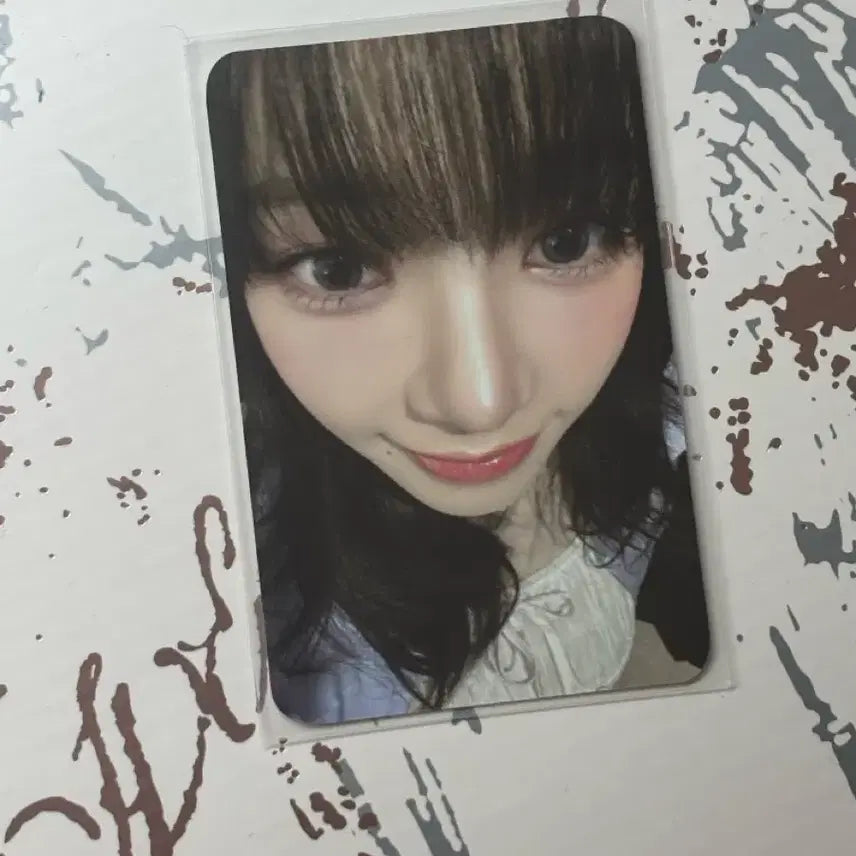 에스파 카리나 4주년 포카 양도 리치맨 싸인 미개봉 앨범 윈터 케타포