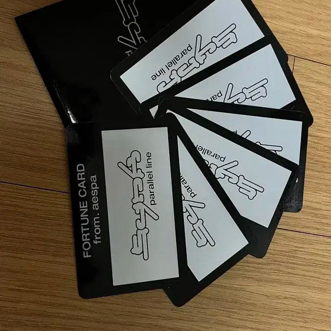 에스파 싱크로드 스크래치 포츈카드 포춘카드 미개봉 새상품