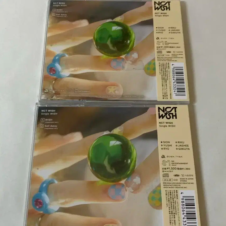 엔시티 위시  초회한정판 일본 앨범 시온