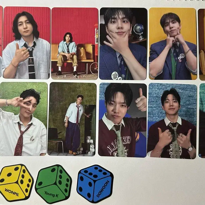 데이식스 네모반 포카 일괄 양도