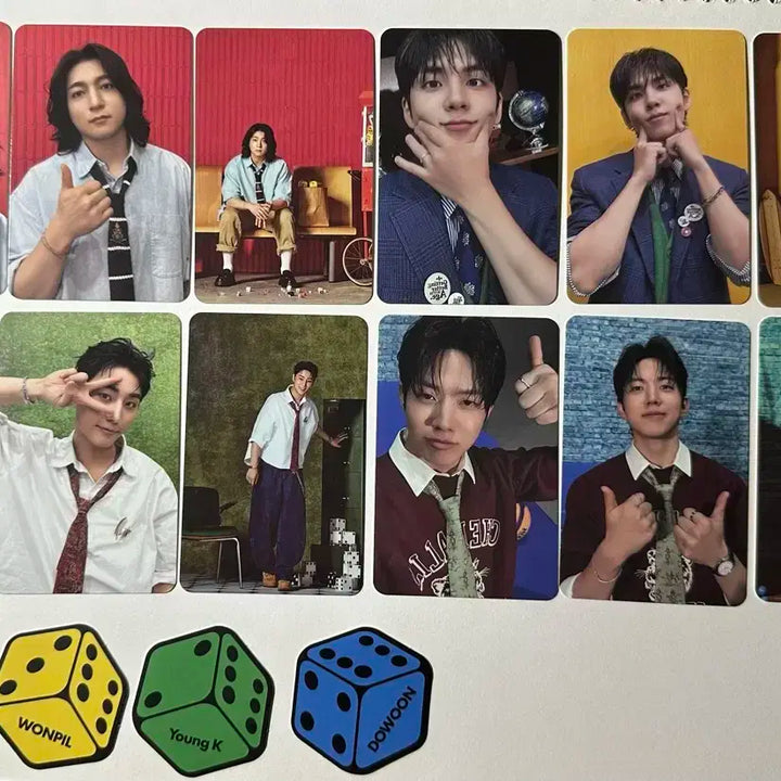 데이식스 네모반 포카 일괄 양도