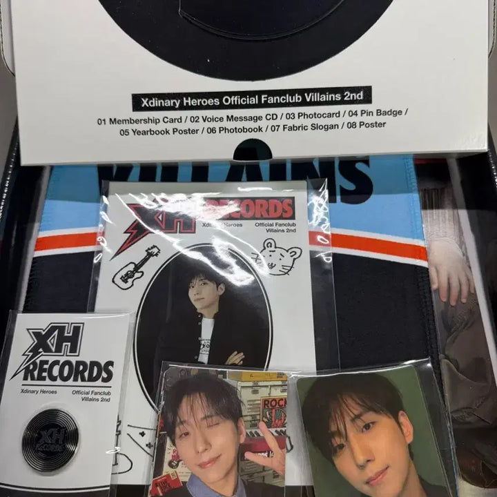 빌런즈 2기 팬클럽 키트 양도 엑디즈 엑스디너리히어로즈