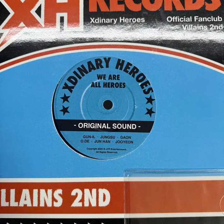 빌런즈 2기 팬클럽 키트 양도 엑디즈 엑스디너리히어로즈