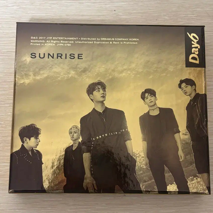 데이식스 선라이즈 개봉 앨범