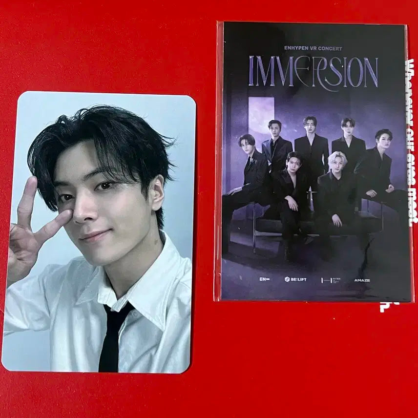 제이 엔하이픈 vr 특전 포카 판매