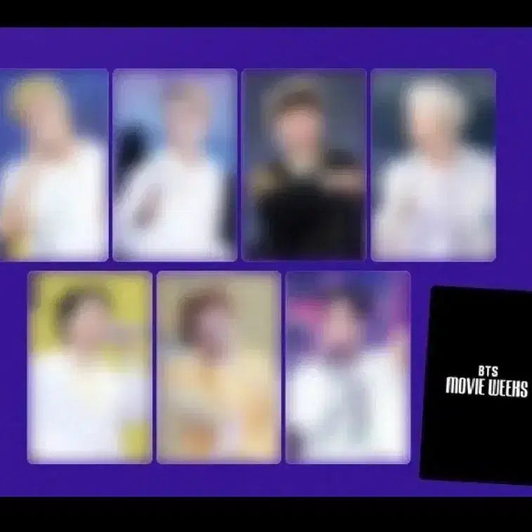 BTS movie weeks 3주차 특전 포토카드