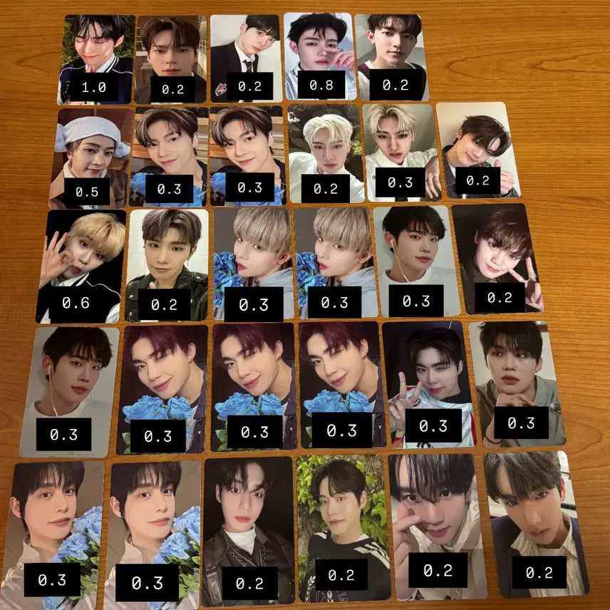 제로베이스원 제베원 포카 / 성한빈 박건욱 한유진 김태래 리키 김규빈