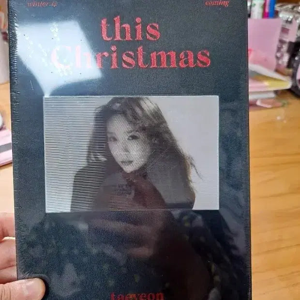 소녀시대 크리스마스 태연 포카 앨범