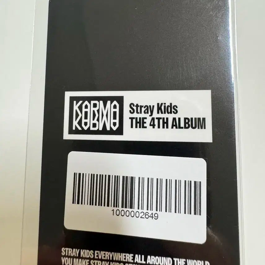 스트레이키즈 스키즈 karma 팬즈샵 리노