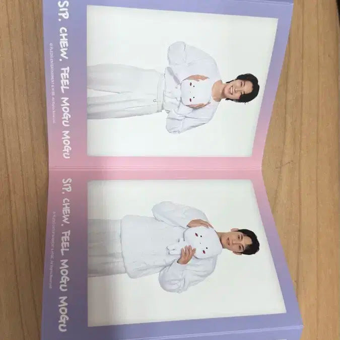 새븐틴 모구모구 콜라보