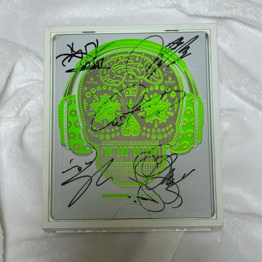 빅뱅 비매 친필싸인 스페셜 에디션 앨범