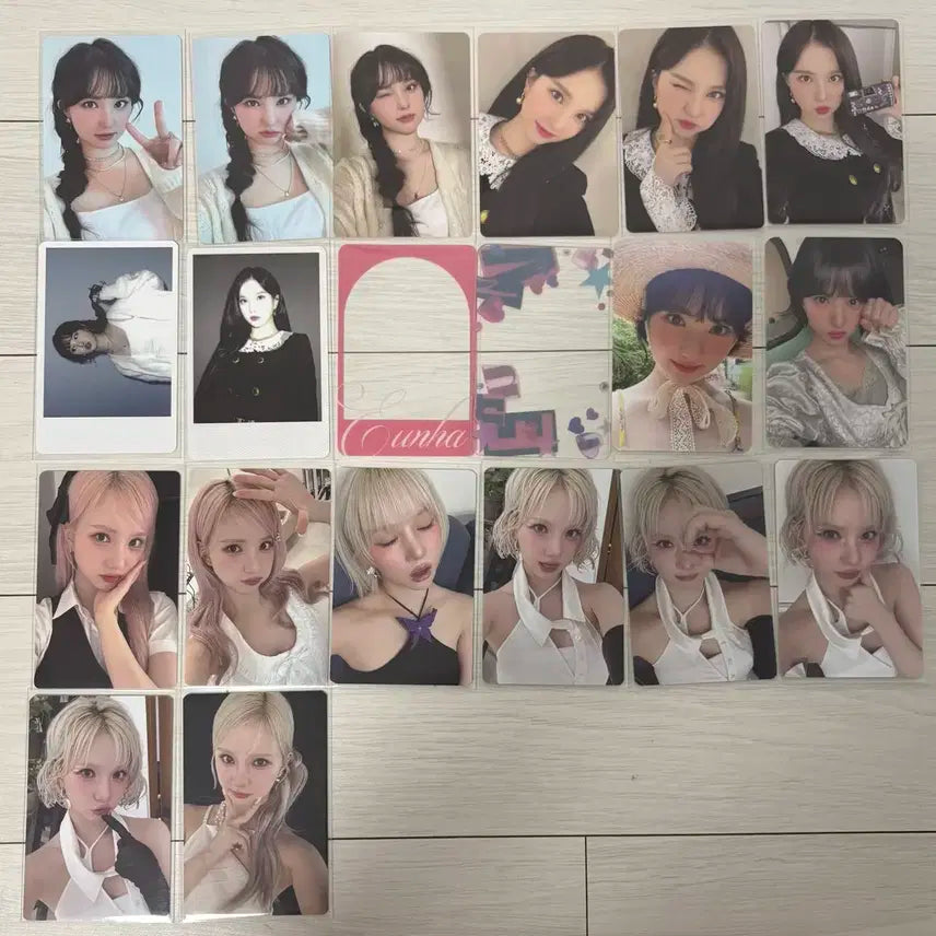 비비지 은하 포카 일괄 양도