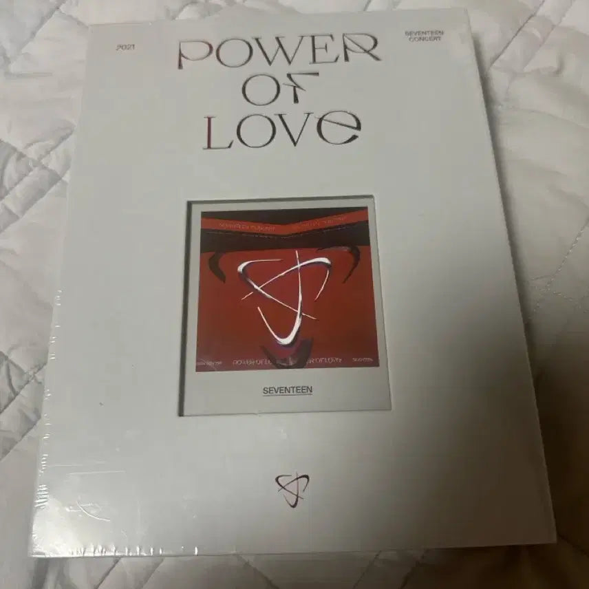 세븐틴 power of love 콘서트 DVD 미개봉