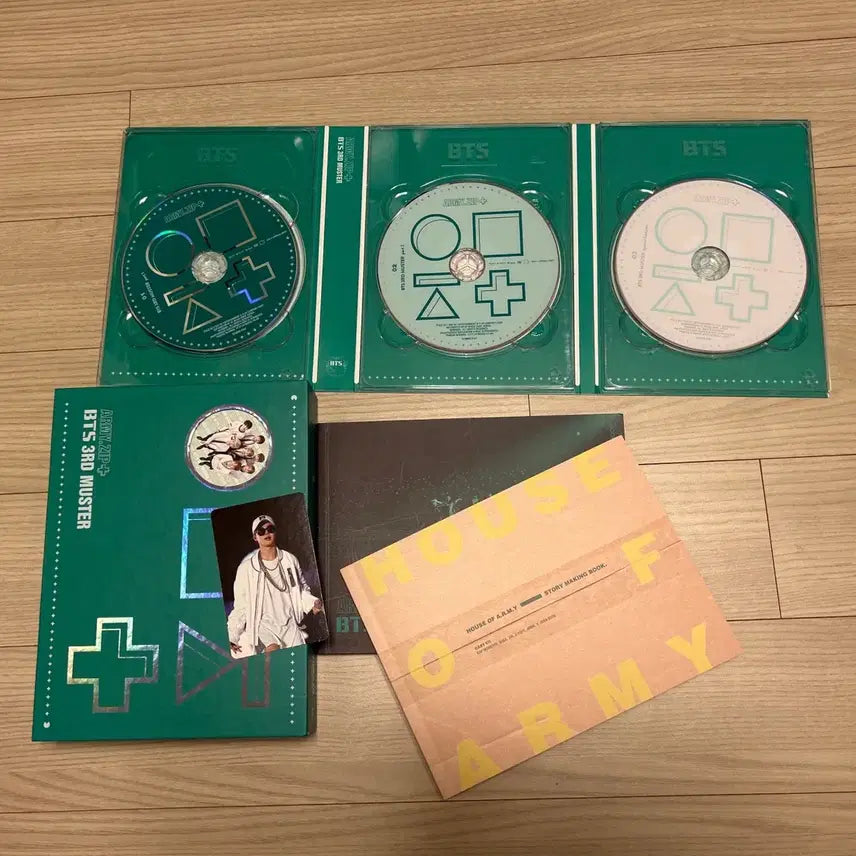 방탄 3기머스터 dvd(지민 포카)