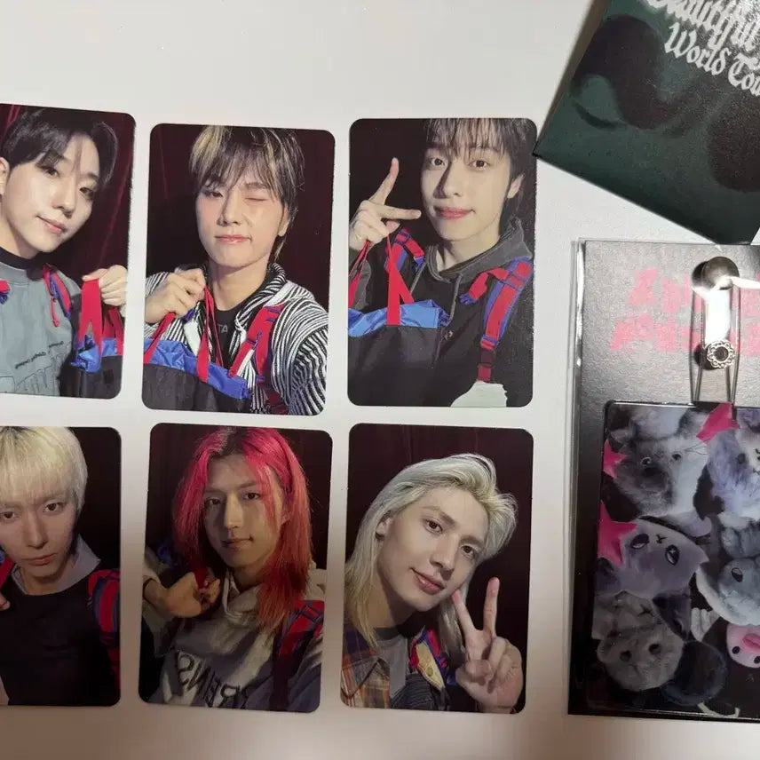 엑디즈 뷰마 어린이날 입장 포카, 폰탭 (빛 반사 영상 O)