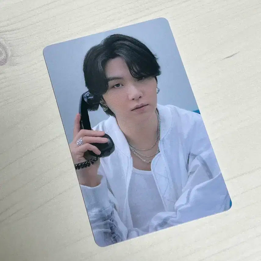 방탄소년단 슈가 퍼투댄 위버스샵 2차 pvc 포카