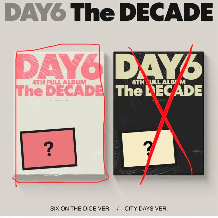 DAY6 The Decade 앨범 미개봉