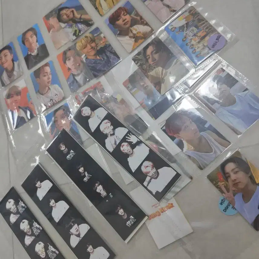 일괄35장) 방탄소년단 버터앨범 포카 풀패키지 특전
